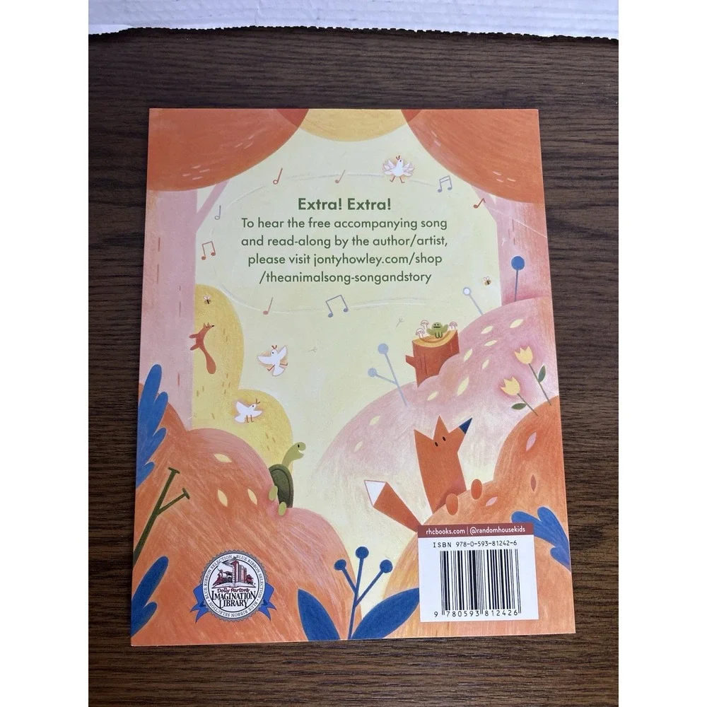 The Animal Song Hardcover Jonty Howley